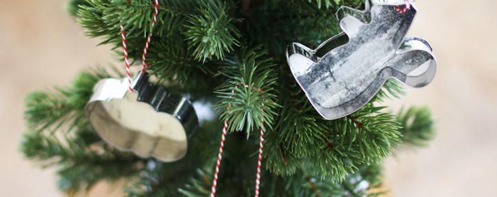 Cookie Cutter Ornaments With Old Photos | redleafstyle.com